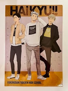 ハイキュー!! クリアファイル&ダイカットステッカー 7.赤葦京治・木葉