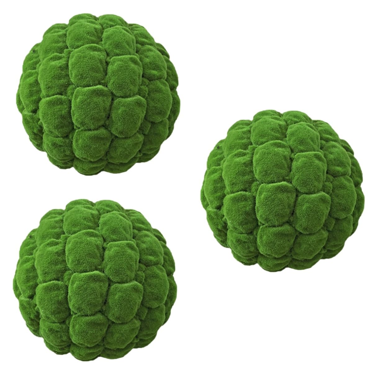 ABOOFAN 3 Pezzi di Muschio Verde Artificiale Muschio Decorativo per Centrotavola Muschio Finto Stabilizzato per Ciotola Muschio Decorativo per Paesaggio