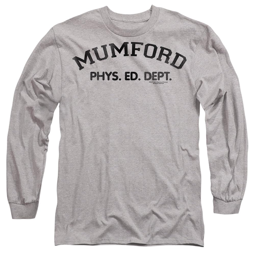 Beverly Hills Cop Mumford Mens Long Sleeve T Shirt, Athletic Heather, Small