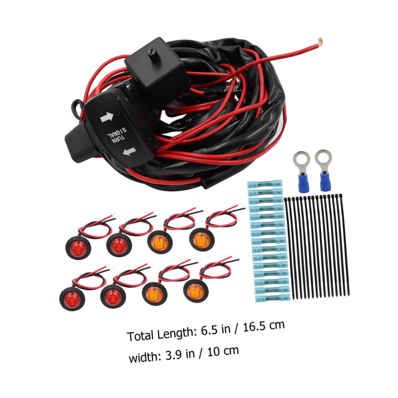 Arnés de Cableado de Señalización 12v para Utv y Atv, 1 Juego