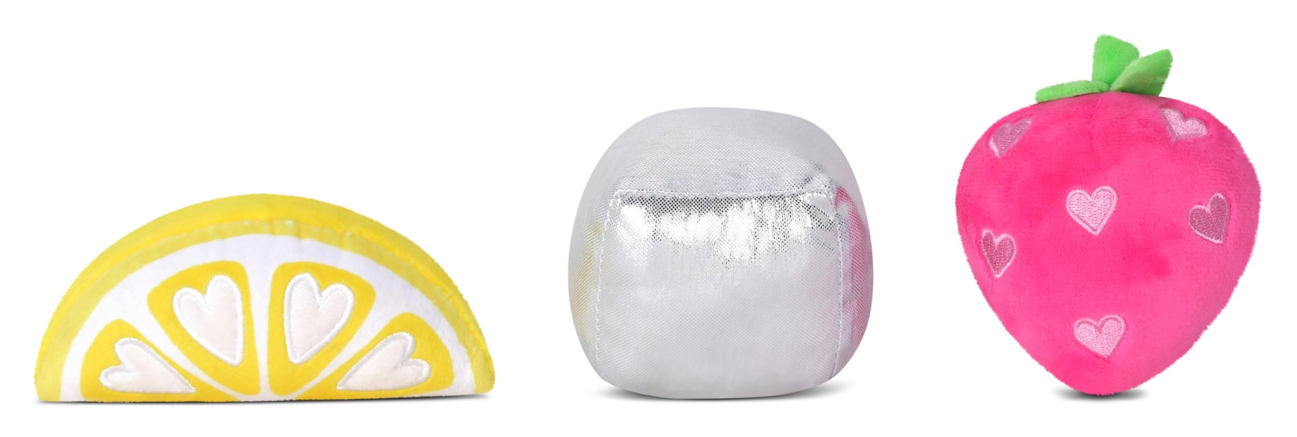 iscream Kawaii Cutie 3D Strawberry Lemonade Embroidered Accent 12