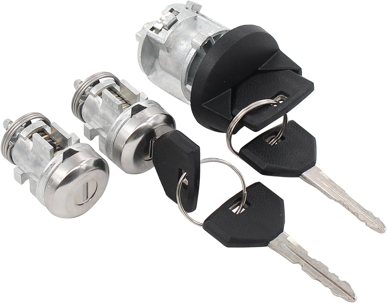 MOTOKU Ignition Switch Lock Cylinder Door Lock Tumbler Set for Dodge Durango Dakota 1997-2000 Ram 1500 2500 3500 1997-2002; Ramcharger 1999-2003 for Chrysler Plymouth Prowler 1997-2001