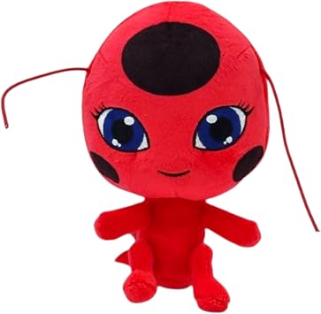 Miraculous Kwami Tikki Plush Toy From Tales Of Ladybug And Cat Noir | 15cm Tikki Soft Toy | Super Soft And Cuddly Toys Bring Their Favourite TV Show To Life | Bandai