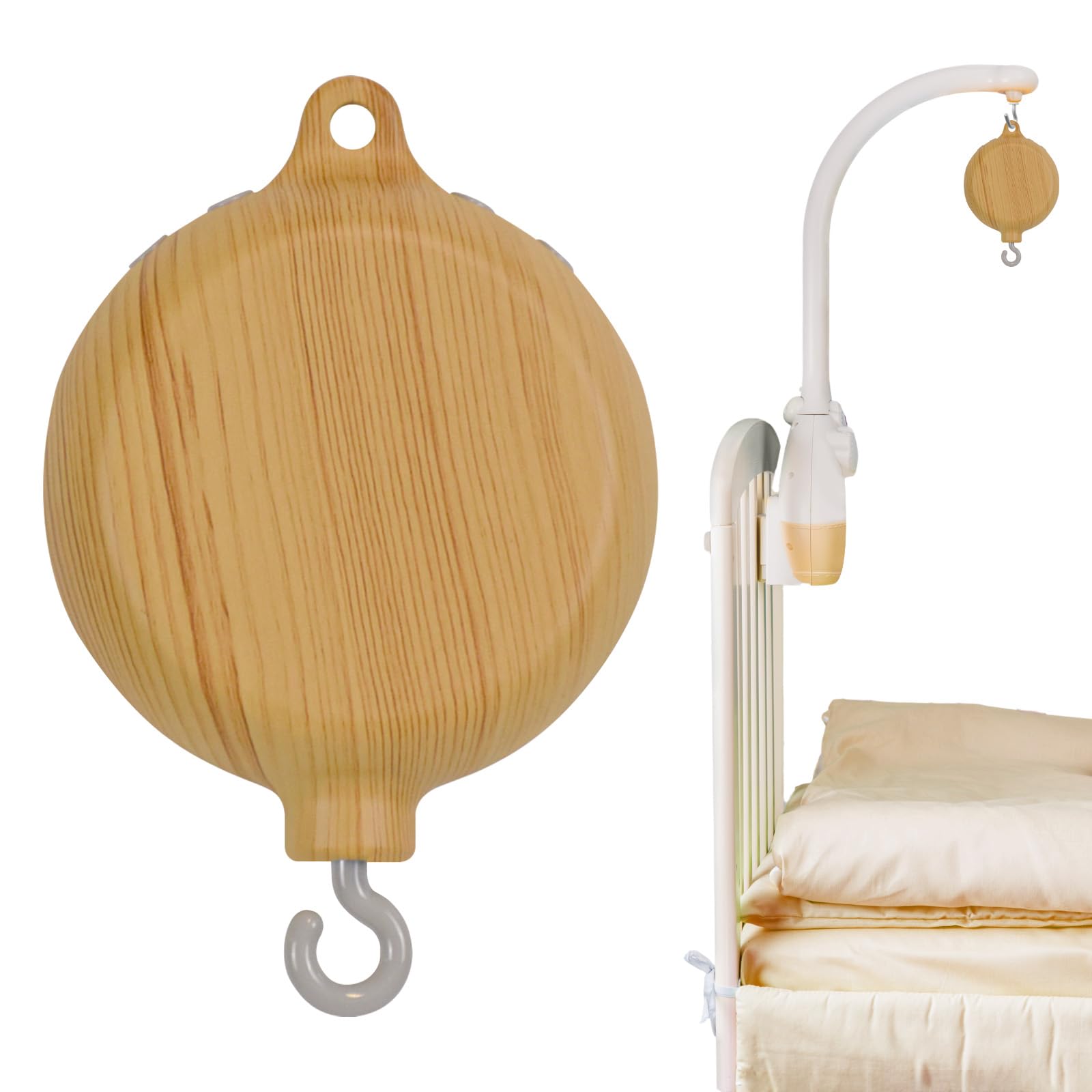 MagiDeal Rotatif Mobile Berceau Lit Cloche Jouet 35 Chansons Berceau Mobile Boîte À Musique DIY Fournitures