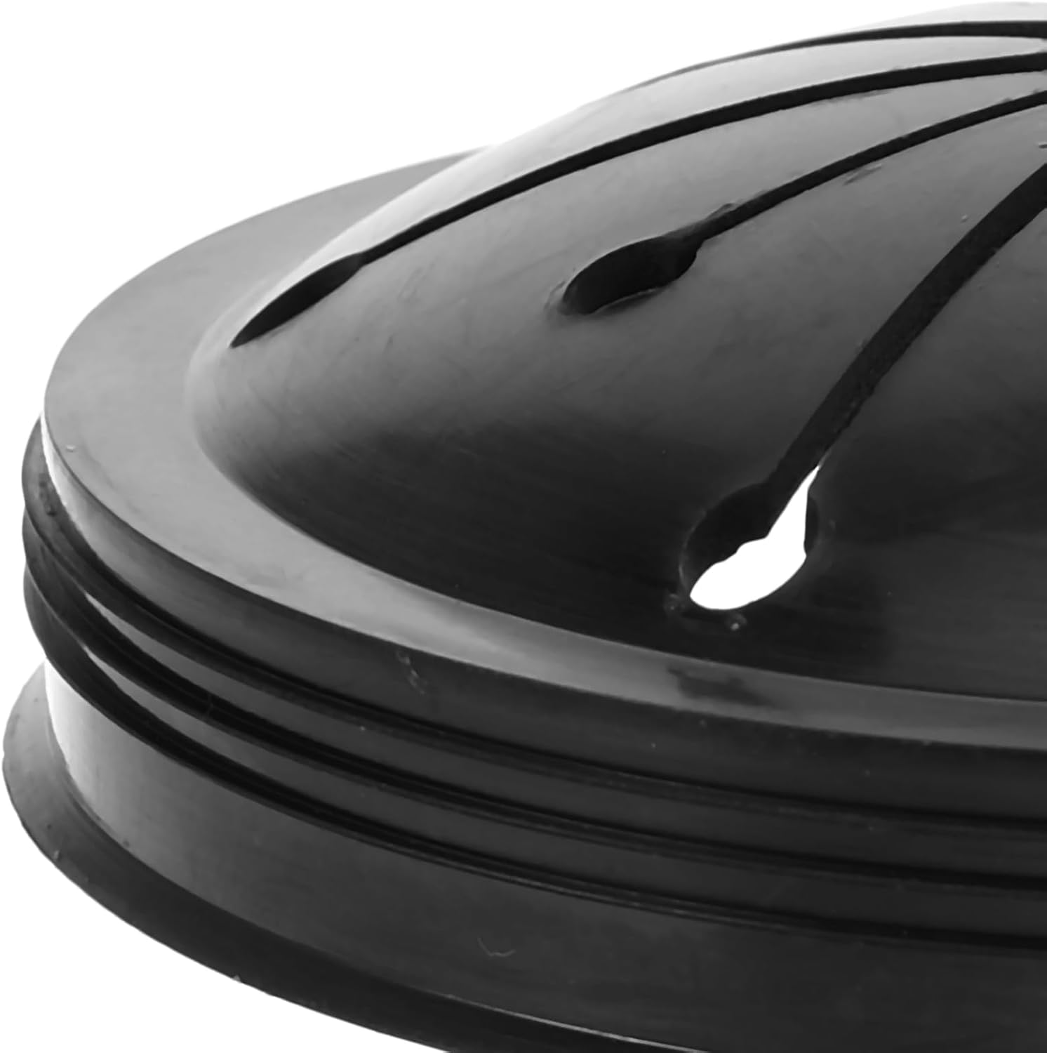 2Pcs Removable Garbage Disposal Guard Baffle Splash Protection for Waste Food Disposer Easy Installation Sink Accessory Black