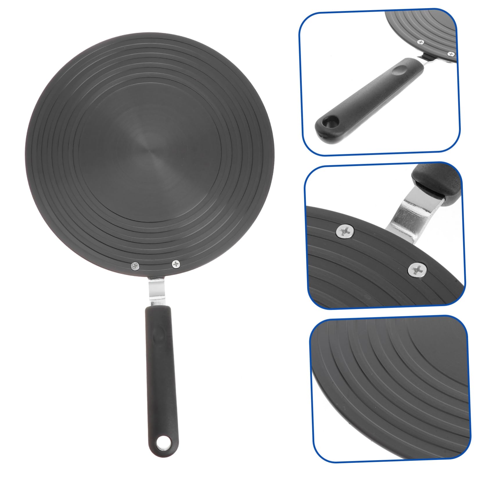 Placa Difusora de Calor y Mantener el Calor de Aleación de Aluminio Redonda para Descongelar Alimentos en Cocina
