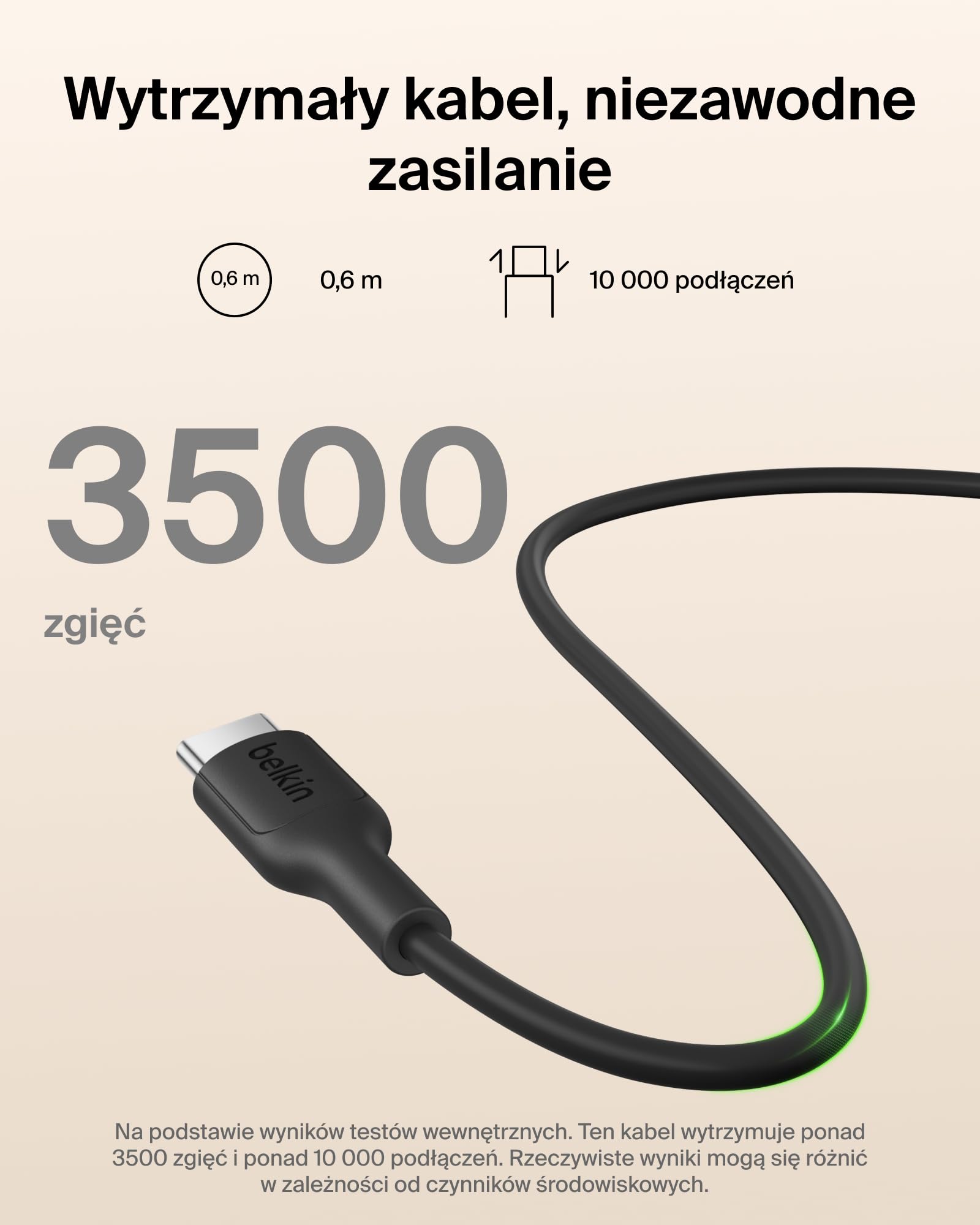 Belkin BoostCharge Magnetyczny Powerbank 5000mAh, Certyfikat Qi2, z Pierścieniem Magnetycznym i Portem USB-C, Smukła Ładowarka 15W do Urządzeń iPhone, Galaxy, Pixel – z Kablem USB-C – Czarny