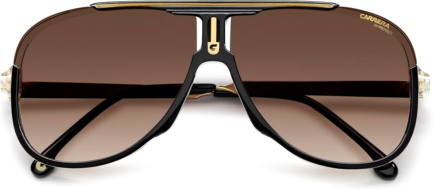 Carrera 1059/S Black Gold/Brown Shaded 64/11/145 men Sunglasses