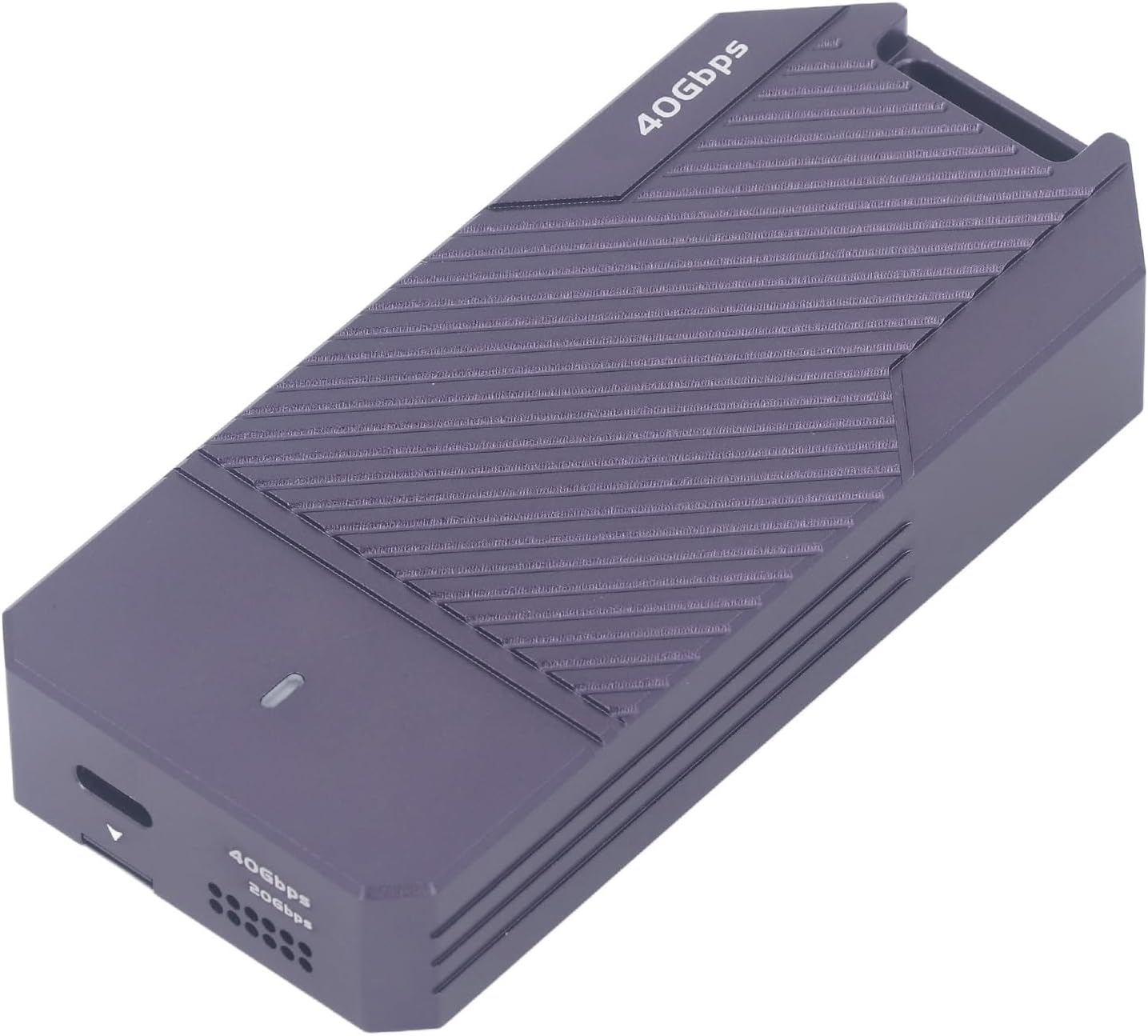 Boîtier SSD M.2 NVMe, USB 4.0 40 Gbit/s NVMe Drive, prend en charge