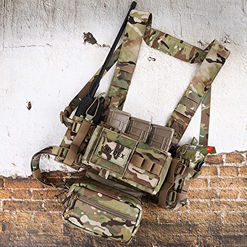 Krydex Mk3 Chest Rig With Magazine Pouch Multicam #TOP7