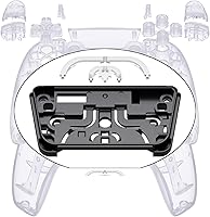 Vista 1 de eXtremeRate Juego completo de carcasa de repuesto con botones y cubierta de panel táctil, placas delanteras y traseras transparentes compatibles