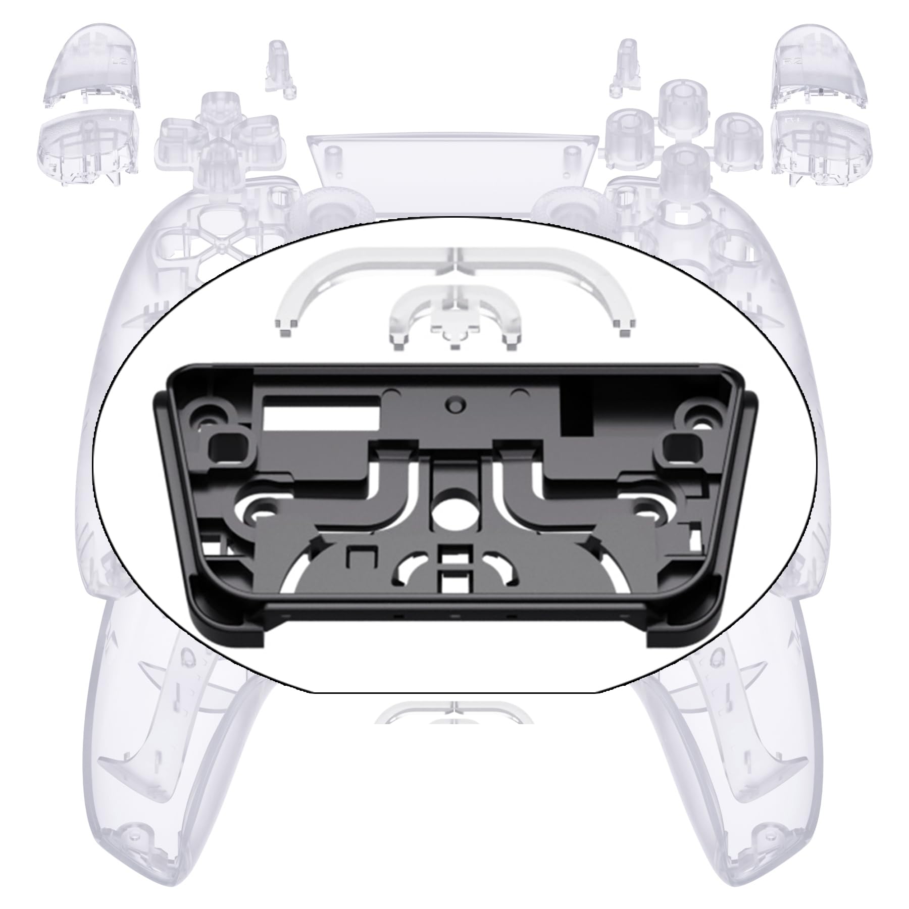 Amazon.com: eXtremeRate Replacement Full Set Shell with Buttons