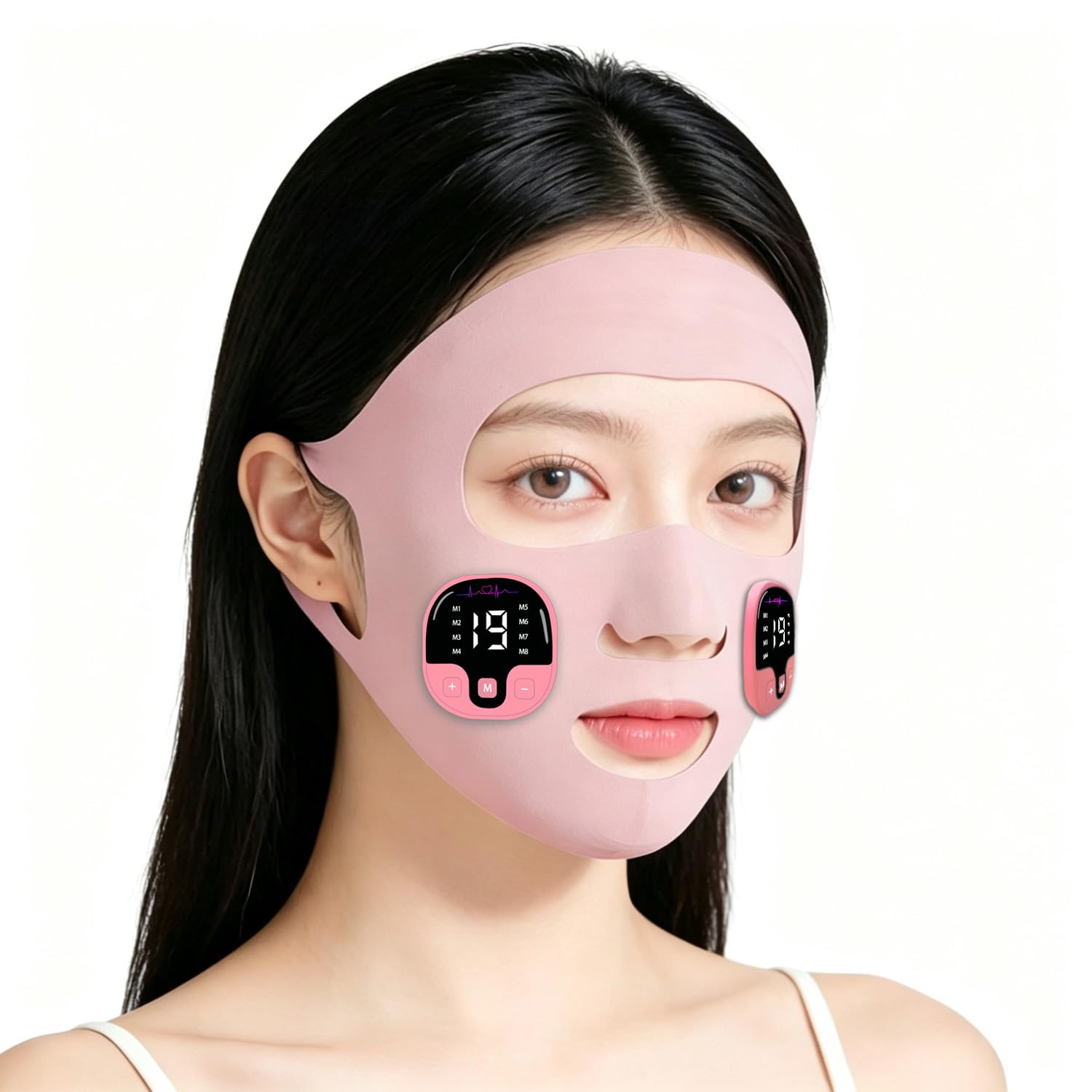 Amazon.co.jp: ZAWELLDA EMSマスク型美顔器 ウェアラブル フェイス