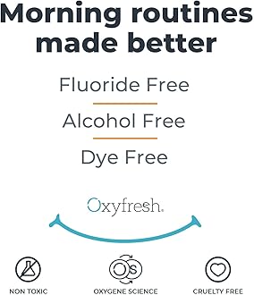 Oxyfresh Pro Formula Fresh Mint Mouthwash – Patented Zinc Mouthrinse for Fresh Breath, Healthy Gums & Bad Breath Treatment for Adults - Dye, Fluoride & Alcohol Free (16 oz Pack of 3)
