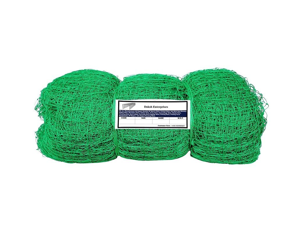 Cricket Practice Net with Roof Covered (60x10 Ft Cage) Green 0.8mm Thick-image-31
