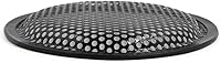 Vista 3 de uxcell 4 unids 6 pulgadas negro metal altavoz subwoofer malla cubierta protectora parrilla para camión
