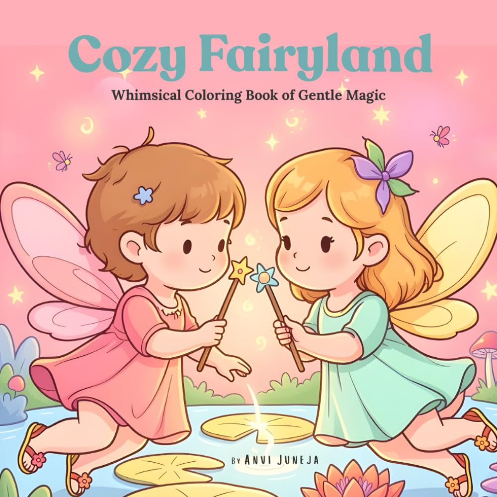 Cozy Fairyland: Whimsical Coloring Book of Gentle Magic