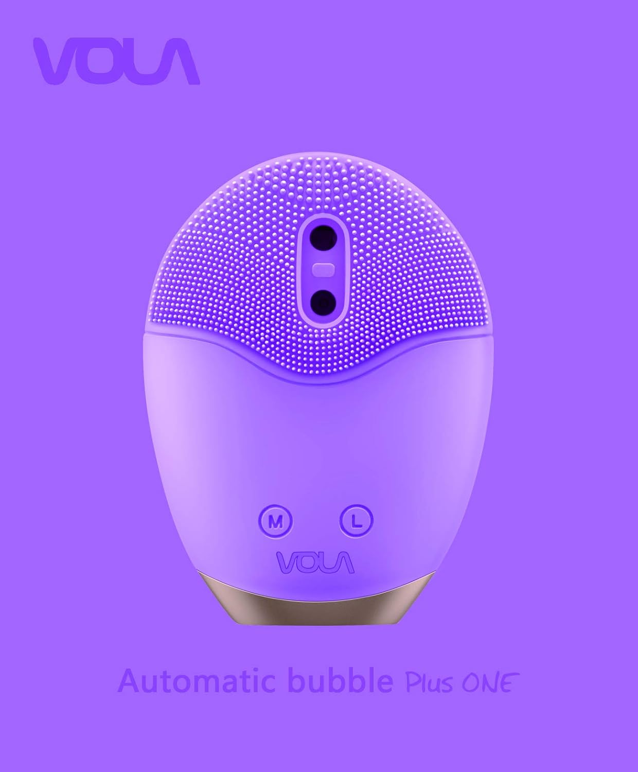 Automatic Foaming Face Skin Care Wash Cleansing Brush Device Facial Massage Cleaner (BLUE)
