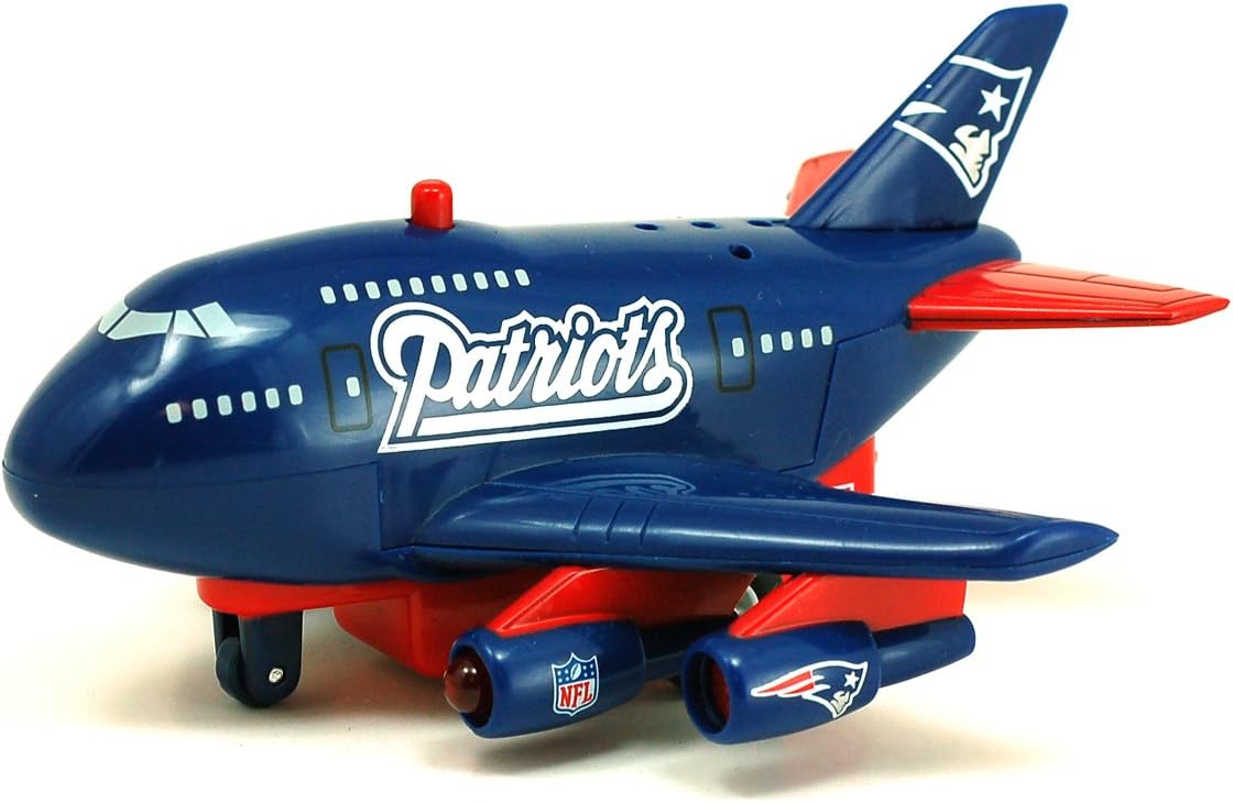 NFL New England Patriots Pull Back Plane Diecast Sports Fan Toy Figures Sports
