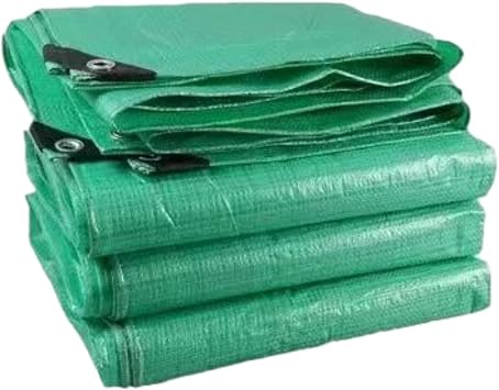 Outdoor Rain Tarp, 47.2 x 78.7 inches 120 x 200 cm, Rainproof, Windproof, UV Tarpaulin, Foldable, Easy Storage, Gardening Garden Outdoor Store, Green