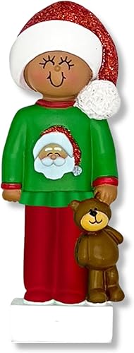 Miniatura 3 de Adorno personalizado para árbol de Navidad para niño de 2024 Bebé niño mantenga el corazón en segundo lugar Personalización gratuita