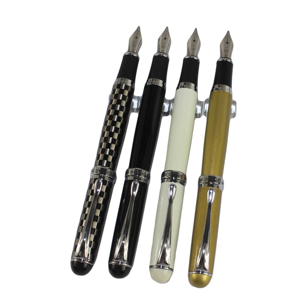 4 PCS in Set Gullor 750 Fountain Pen in 4 Colors (Bright Colors) with