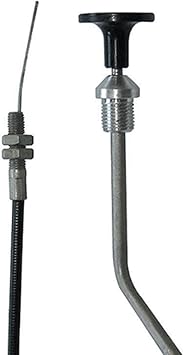 Red Hawk CBL-059 6014" Choke Cable Compatible with/Replacement for E-Z-GO MG5 and Shuttle 2003 and Newer 72401G01 Golf Carts | OEM replacement, replaces E-Z-GO 72401G01, for golf cart, CBL-059