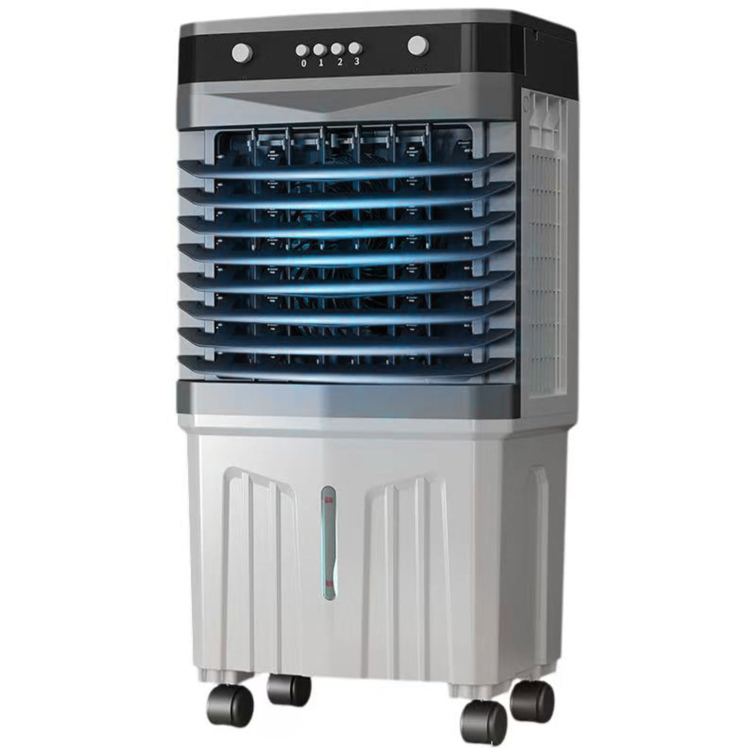 IEOWY Portable Swamp Cooler Evaporative Air Cooler with Auto 120°Oscillating 3 Speeds 12H Timer & Ice Packs 3-IN-1Portable Air Conditioner Cooling Fan for Indooor Outdoor Patio Garage