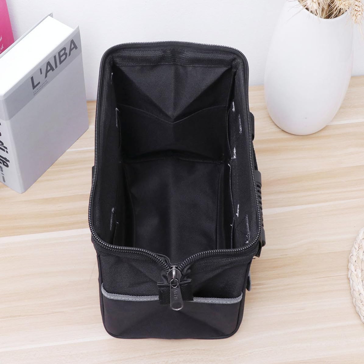 Electrician Tool Kit Bag, Wearable Oxford Cloth, Waterproof Lightweight image 5