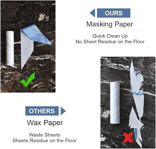 Miniatura 5 de Layers Rodillo grande Mega de 10 pulgadas de ancho, 75 hojas, paquete de 2 recambios anchos con mango extensible de 4 pies