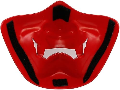 Miniatura 6 de ATAIRSOFT Disfraz de Halloween Cosplay BB Gun Evil Demon Monster Kabuki Samurai Hannya Oni Half Cover Airsoft y máscara de utilería