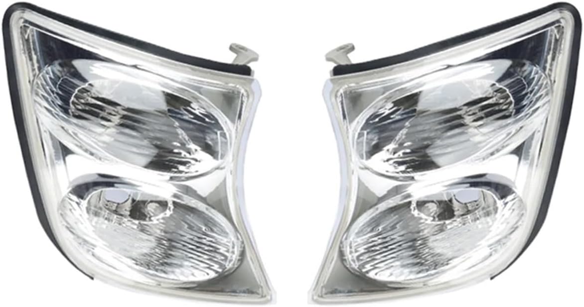 Car Front Turn Signal Lamp Light Compatible with Nissan Patrol Y60 Y61 2001-2003 Head Light Marker Light Corner Light Bumper Light