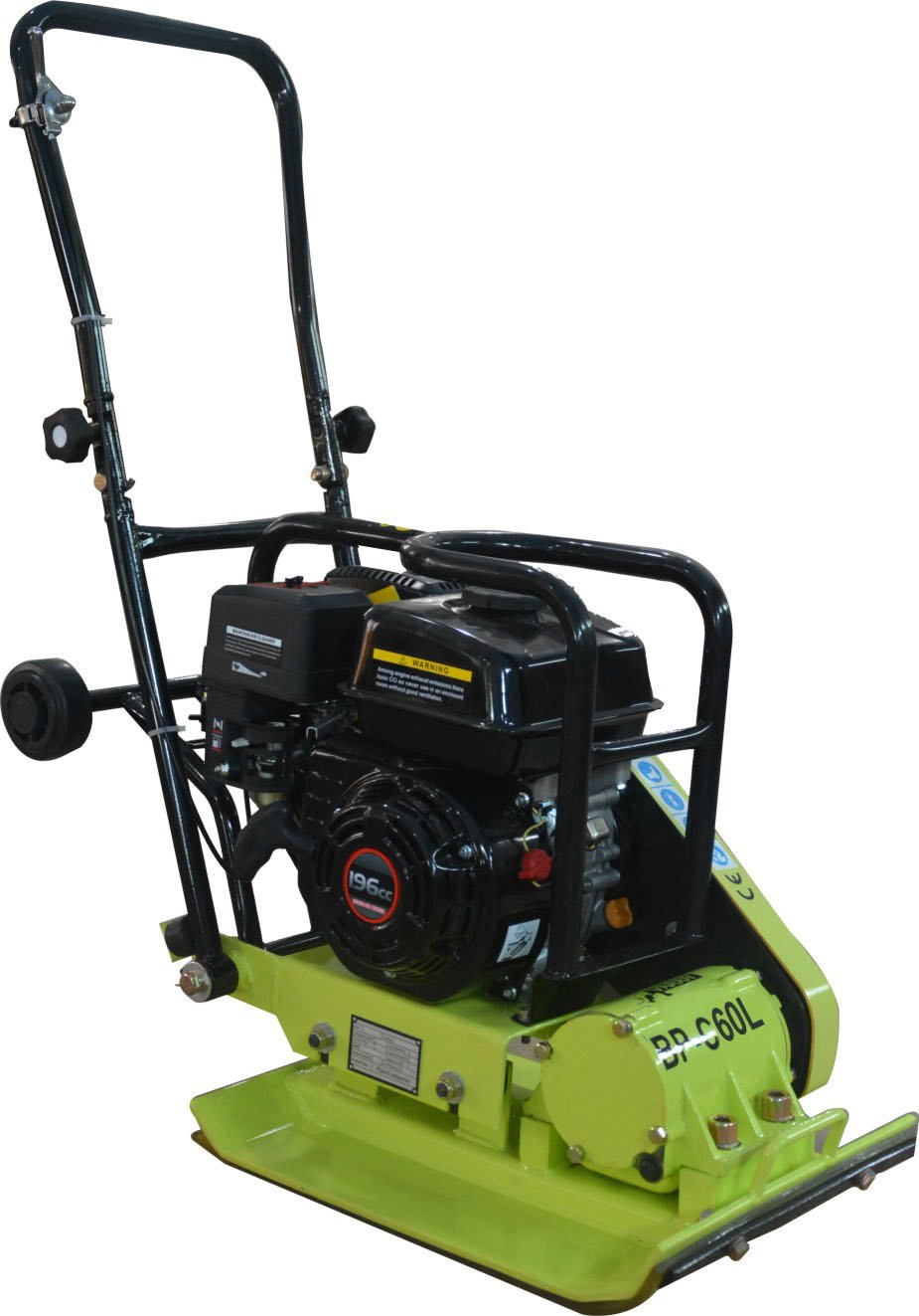 Varan Motors BP-C60L RÜTTELPLATTE BENZIN RÜTTLER VERDICHTER STAMPFER LONCIN 65KG 6,5 PS + GUMMIMATTE