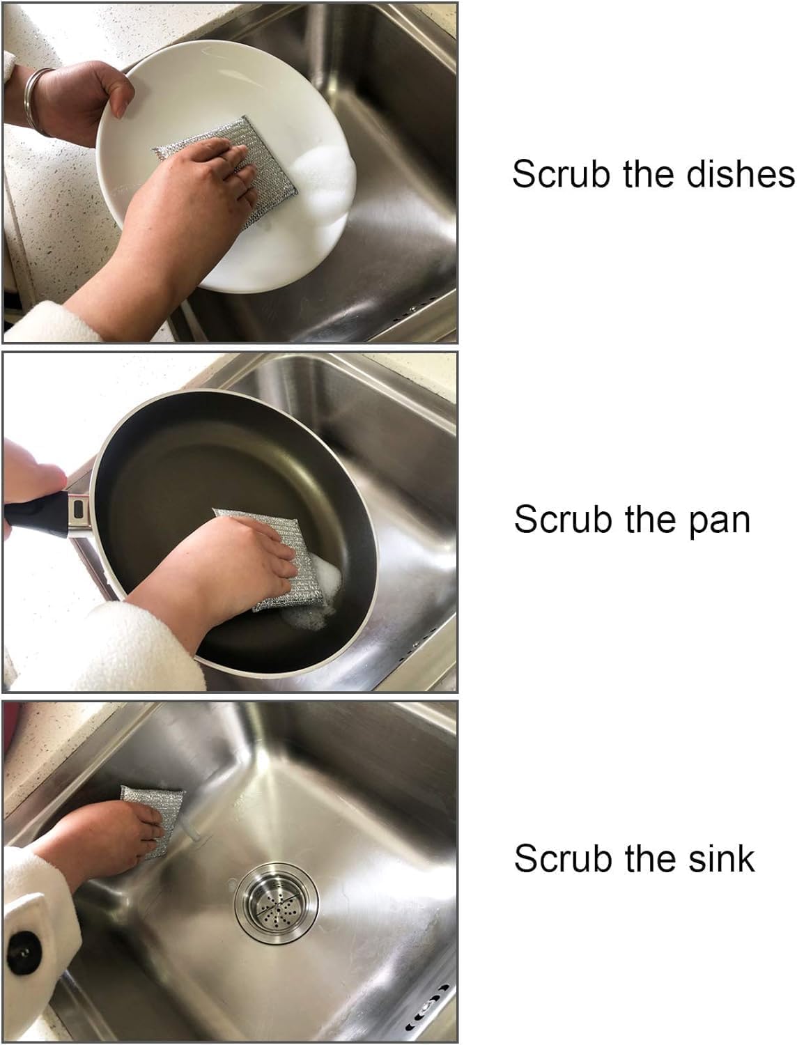 Greenhood Sponge Scrubber 8pcs 4