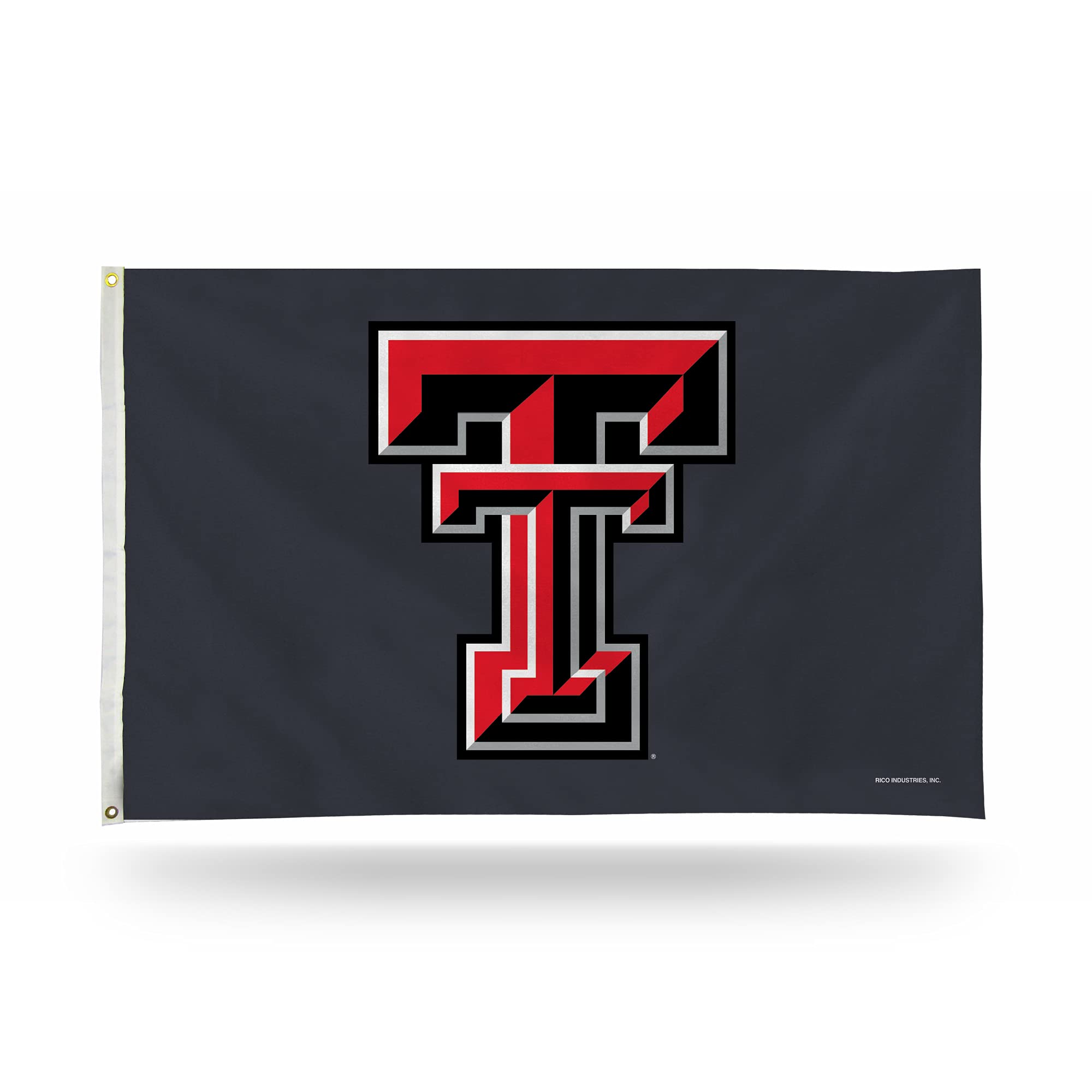 Drapeau Texas Tech Red Raiders gris 9,5x1,5 m pour habiller un grand mât