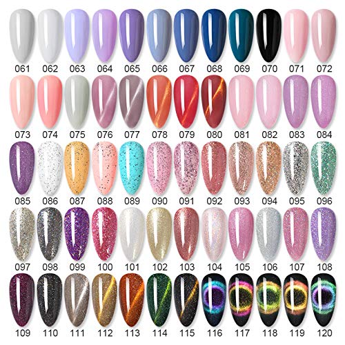 BORN PRETTY UV Gel Nagellack Nagelgel UV Big Set 120 Farben Reinfarbiges Nagelgel Bunt UV-Nagelkunstgel polieren Gel… – Bild 6
