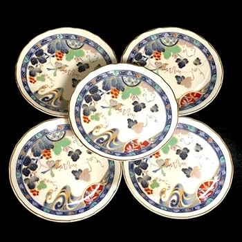 【九谷焼 春仙作】金彩色絵大皿 三面構図 共箱付 萬延元年　銘 中嶋屋喜右エ門 九谷焼 春仙作】金彩色絵大皿 三面構図 共箱付 萬延元年