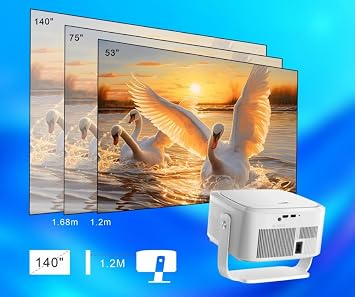 New Projector HY450 MAX High-End Ultra-HD Android 4K Smart Home Projector