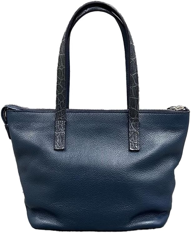 [Queen Classico] レザック バッグ イタリアンカーフ クロコダイル ミニトートバッグ 国産(日本製) viola