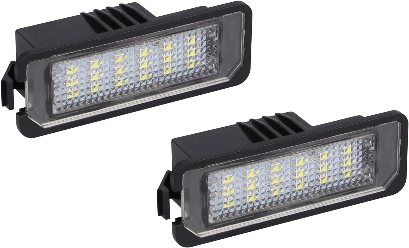 LED number plate light, built-in CAN-bus resistor, compatible with various V-W models, accessories, tuning, efficient/low power consumption, easy installation