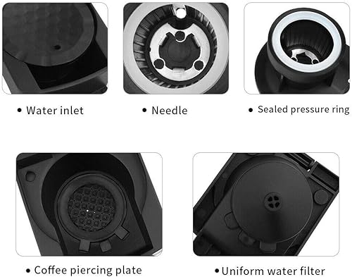 Miniatura 5 de Sesama Convertidor para máquina Dolce Gusto para preparar cápsulas de café Nespre**so, adaptador de compatible con: Dolce EDG606; EDG466 Genio2;
