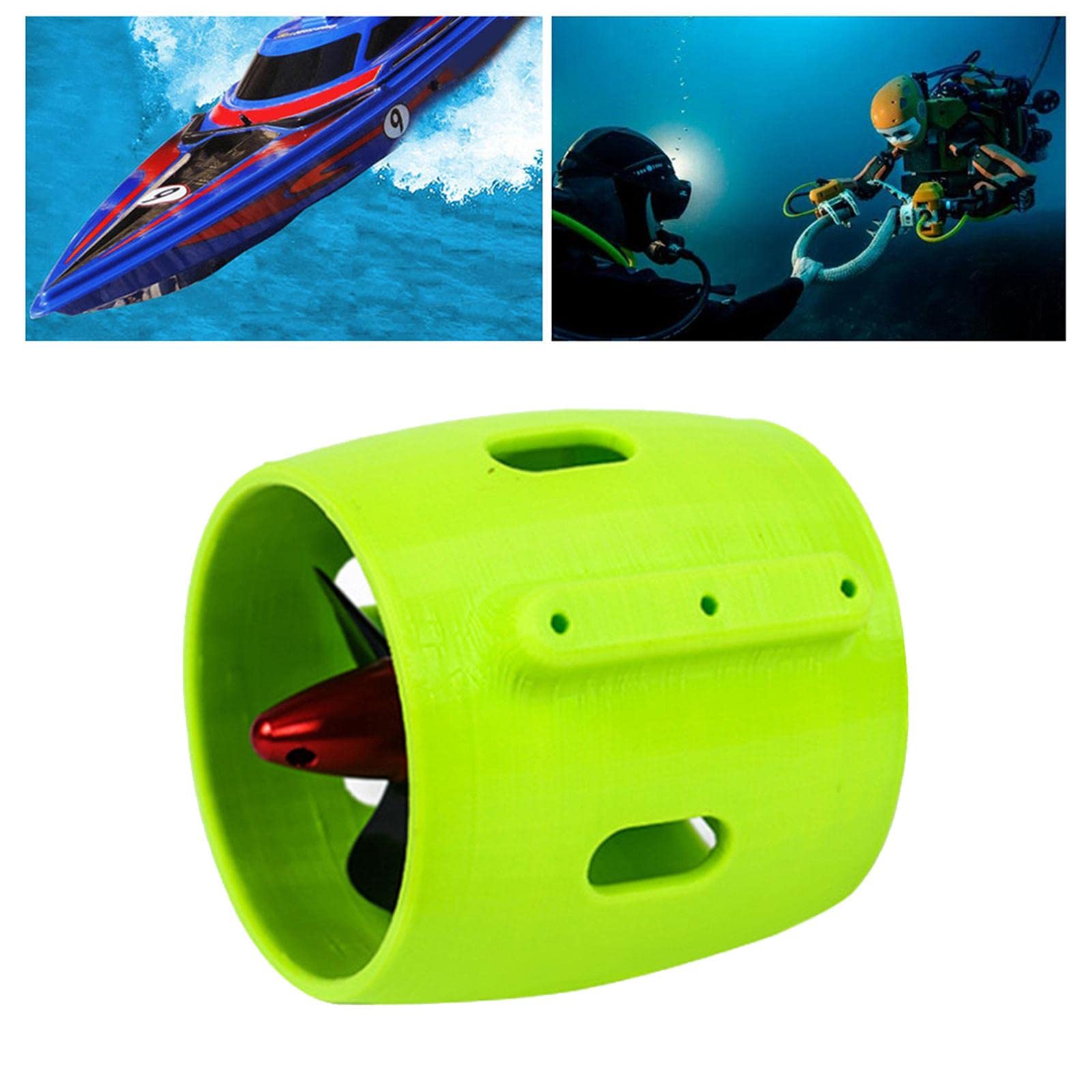 Toy Outboard Boat Motor RC Jet Boat Underwater Motor Thruster 7.4V ...