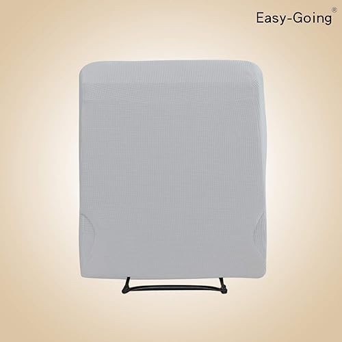 Miniatura 420 de Funda elástica para sofá reclinable de fácil colocación, Tela mezcla de poliéster Algodón, Arena