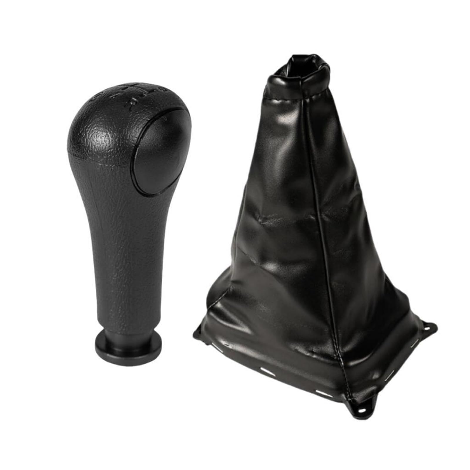 Rbevcrr Car Shift Lever Knob for Chery for QQ Manual Gear Shift Knob Lever Shifter Hand Speed Knob Gaiter Boot Cover Case Stick Shifter Pen(2PCS)