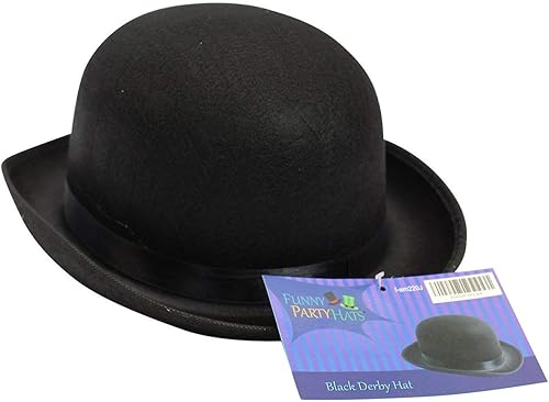 Miniatura 2 de Funny Party Hats Derby Bowler Hat - Sombreros de disfraz para hombres y mujeres unisex - Dress Up
