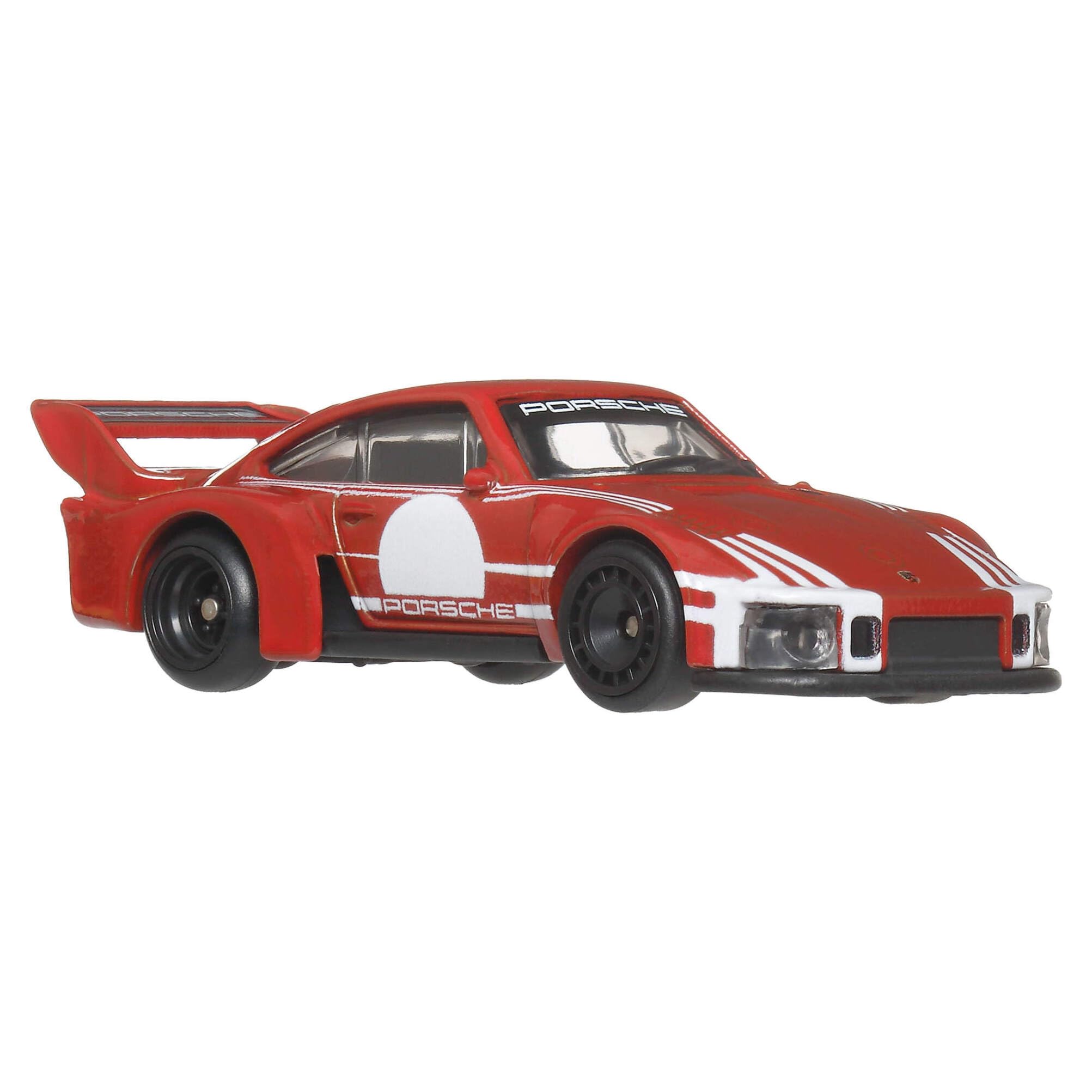 Hot Wheels Premium Car Culture Pack con Dos vehículos (Porsche 935 & 2018 Porsche 935) a Escala 1:64, neumáticos Real Riders, chasis Metal, Juguete para coleccionistas, JHW51 - 5