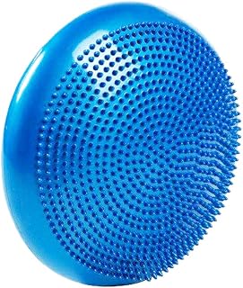426JingYu 33cm Stability Balance Disc,Core Traine,or Home or Office Desk Chair and Kids Classroom Sensory Wiggle Seat Blue 900g…