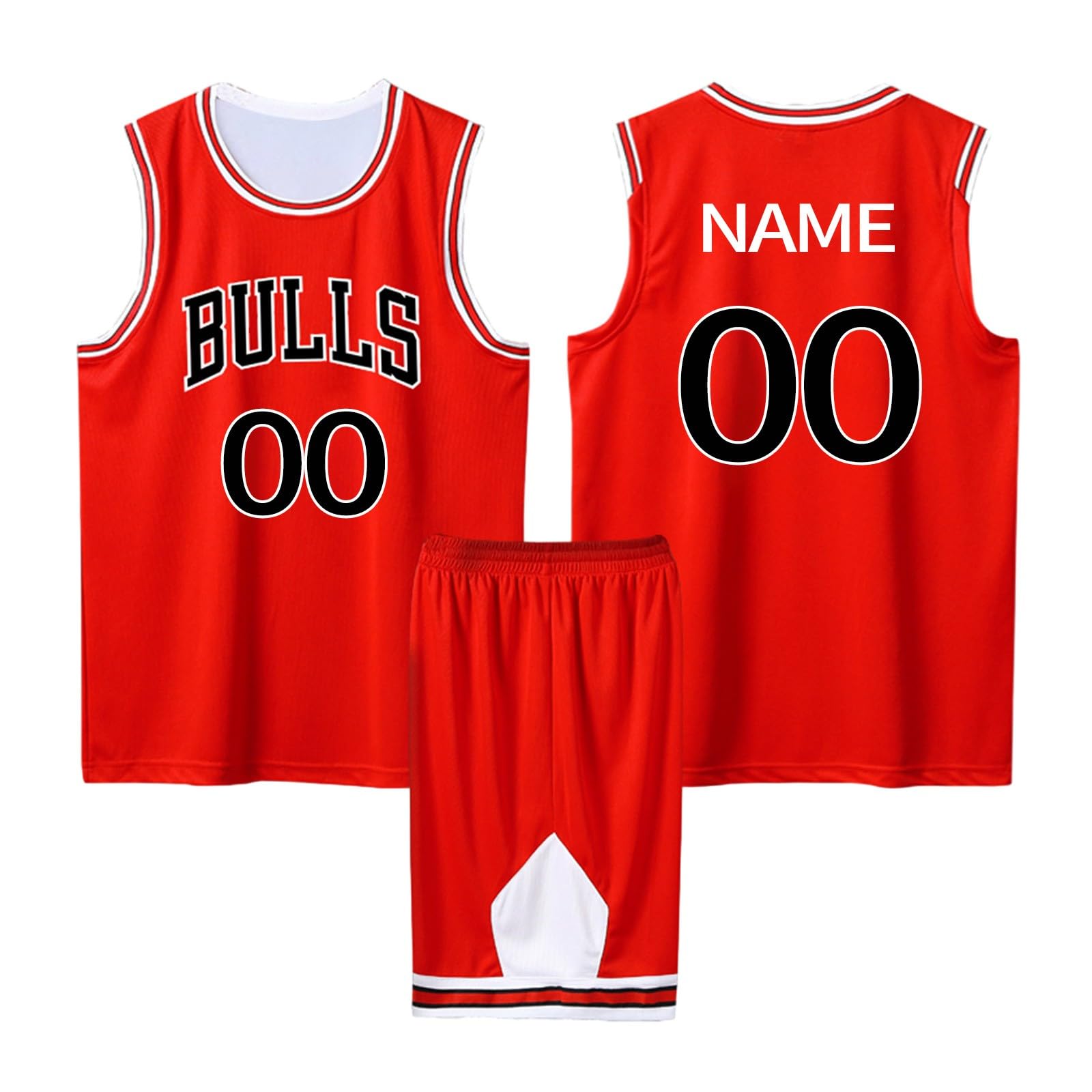 ABRTJCL Camiseta y Pantalon de Basketball para Hombre y Niños, Conjunto de Camisetas de Baloncesto Personalizadas para Adultos y Niños de Baloncesto, Camisetas Baloncesto Hombre y Niños