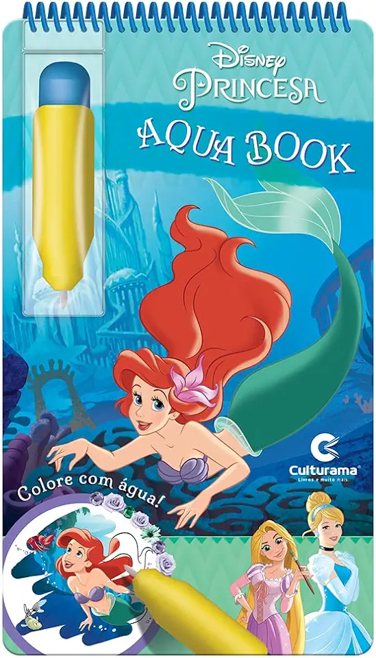 Aqua Book Princesas: Para pintar com água!