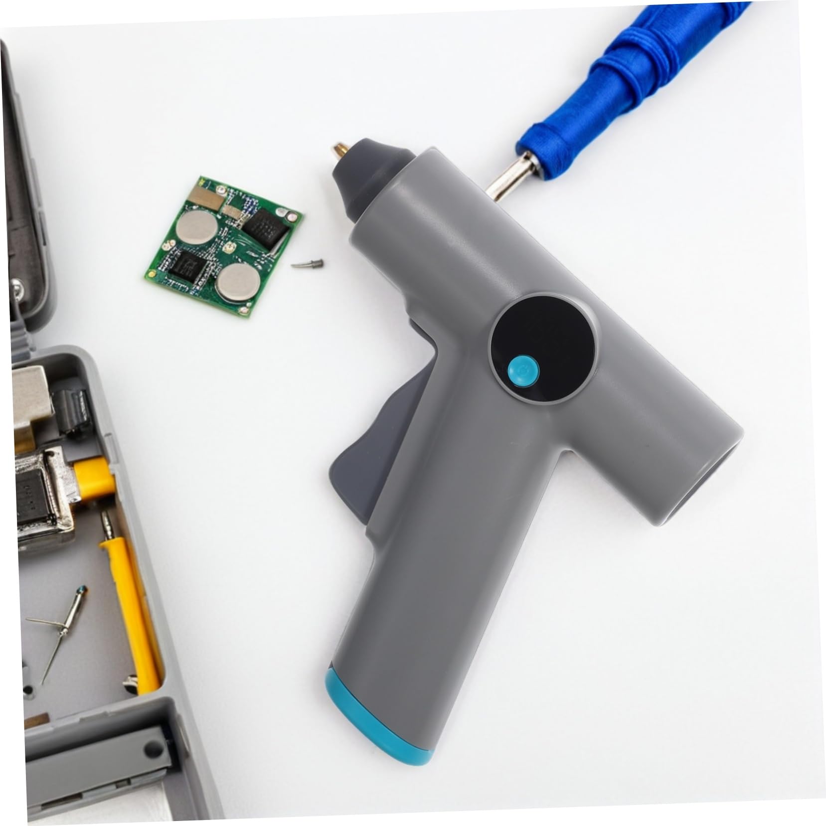 Pistola per Colla a Caldo Elettrica Cordless Compatta
